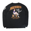 AVIREX LS MACH BUSTER T-SHIRT BLACK 6103522画像