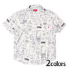 Supreme 20FW Receipts Rayon S/S Shirt画像