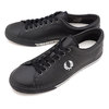 FRED PERRY UNDERSPIN LEATHER BLACK/SNOW WHITE B9200-184画像