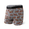 SAXX QUEST BOXER BRIEF FLY GREY GRIZZLY GRAIN SXBB70F-GGG画像