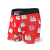 SAXX VIBE BOXER BRIEF RED NO THANK YOU SXBM35-NTR画像
