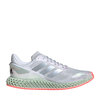 adidas 4D Run 1.0 FOOTWEAR WHITE/SILVER METARICK/SIGNAL PINK FV6960画像