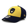 NEW ERA MILWAUKEE BREWERS 9FORTY CAP GOLD NAVY NR12344782画像