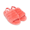 UGG Fluff Yeah Slide VIBRANT CORAL 1095119-VCRL画像