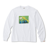 ellesse L/S Collage Tee W/BB EH10354-WB画像