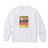ellesse L/S Collage Tee W/T EH10354-WT画像