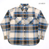 SUGAR CANE TWILL CHECK L/S WORK SHIRT SC28505画像