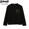 Schott LEATHER POCKET ONE STAR T-SHIRT 3103148画像