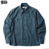 BLUCO STANDARD WORK SHIRTS L/S (NAVY) OL-109-020画像