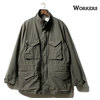 Workers M-65 Mod, Cotton Nylon Sateen, OD画像
