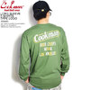 COOKMAN LONG SLEEVE T-SHIRTS TAPE LOGO -KHAKI- 231-03106画像