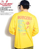COOKMAN LONG SLEEVE T-SHIRTS BURGERS MENU -GOLD- 231-03102画像