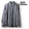 gym master スナップボタン2WAYチェックシャツ G557644-59画像