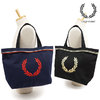 FRED PERRY TWIN TIPPED TOTE BAG F25001画像