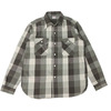WAREHOUSE Lot 3104 FLANNEL SHIRTS C柄 NON WASH画像