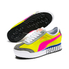 PUMA ROMA AMOR LOGO WNS YELLOW ALERT-FLUO PINK-CASTL 372113-02画像