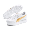 PUMA ROMA AMOR METAL WNS PUMA WHITE-GOLD 371702-01画像