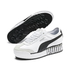 PUMA ROMA AMOR LOGO WNS PUMA WHITE-PUMA BLACK 372113-03画像