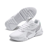 PUMA NOVA GLITZ WOMENS PUMA WHITE-MIST GREEN-PUMA S 371722-01画像