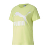 PUMA CLASSICS LOGO TEE SUNNY LIME 595958-31画像
