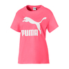PUMA CLASSICS LOGO TEE BUBBLEGUM 595958-78画像
