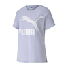 PUMA CLASSICS LOGO TEE PURPLE HEATHER 595958-46画像