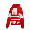adidas LRG LOGO HOODIE LUSH RED/WHITE FS1307画像