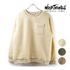 Wild Things FLUFFY BOA L/S CREW WT21126N画像