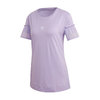 adidas TULLE TEE PURPLE GLOW GK3661画像