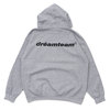 DREAM TEAM Logo Hooded Pullover H.GREY画像
