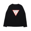GUESS LADIES L/SLV TEE SHIRT BLACK YJ3K9450K-BLK画像