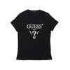 GUESS LADIES S/SLV TEE SHIRT BLACK YK2K9421K-BLK画像