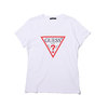 GUESS LADIES S/SLV TEE SHIRT WHITE YK2K9405K-WHT画像