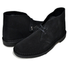 Clarks DESERT BOOT BLACK SUEDE 26155480画像