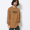 AVIREX L/S FADE WASH CREW NECK CARGO T-SHIRT 6103532画像
