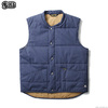 BLUCO QUILTING VEST (NAVY) OL-059-020画像