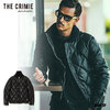 CRIMIE DIAMOND QUILT SHEEP LEATHER DOWN JACKET CR1-02L5-JK06画像