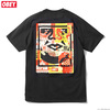 OBEY CLASSIC TEE "OBEY FACE COLLAGE" (BLACK)画像