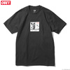 OBEY CLASSIC TEE "OBEY THE MEDIUM THE MEESSAGE" (BLACK)画像