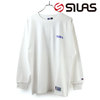 SILAS × RUSSELL PIGMENT DYE LS TEE WHITE 110203011012画像