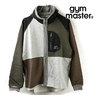 gym master ジャガード裏毛ジップフード 杢グレーCRZ G533616-90画像