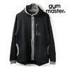 gym master ジャガード裏毛ジップフード ブラック G533616-05画像
