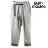 gym master ジャガード裏毛ロングパンツ 杢グレー G533617-03画像