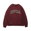 RVCA RVCA UNIVERSITY CREW BORDEAUX BA042005-BRX画像