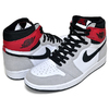 NIKE AIR JORDAN 1 RETRO HI OG white/black-lt smoke grey 555088-126画像