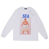 WIND AND SEA CHIYONOFUJI L/S T-SHIRT WHITE画像