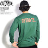 CUTRATE MAIN LOGO L/S T-SHIRT -GREEN- CR-20AW057画像