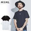 MSML BOX LOGO TEE M01-02L5-TS01画像