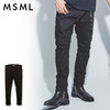 MSML BLACK SARROUEL SKINNY PANTS M11-02L5-PL04画像