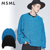 MSML BACK ZIP BALLOON KNIT M11-02L5-KN01画像